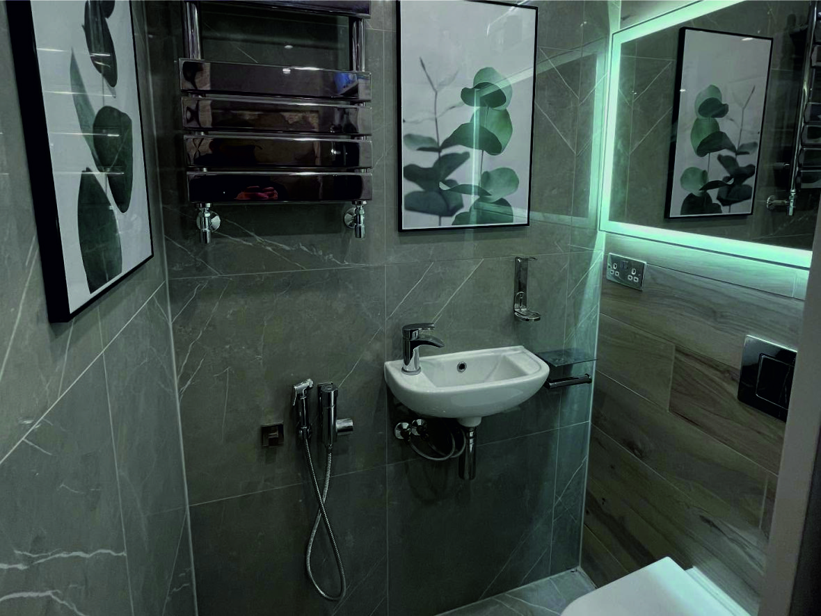 Tiling work
